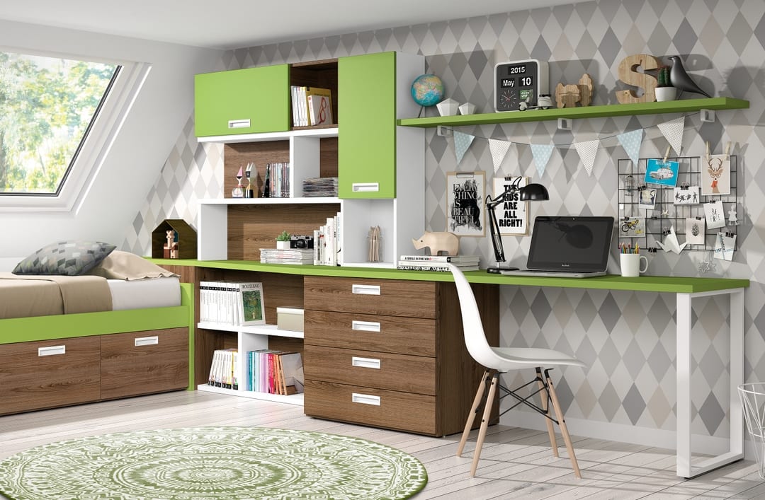 ESCRITORIOS Y ESTANTERIAS